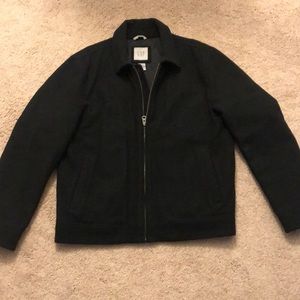Gap men’s black wool coat